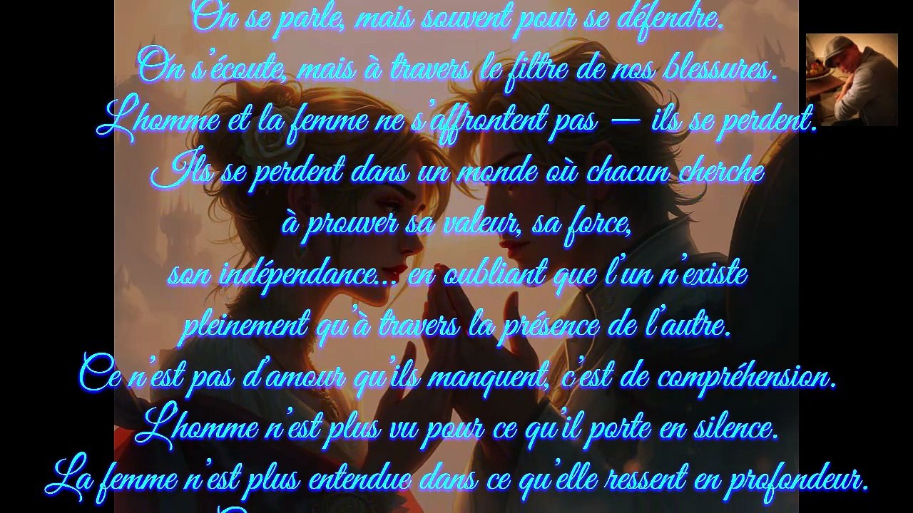 LES ECRIS DE KHAL ( quand l’homme et la femme s’éloignent… )