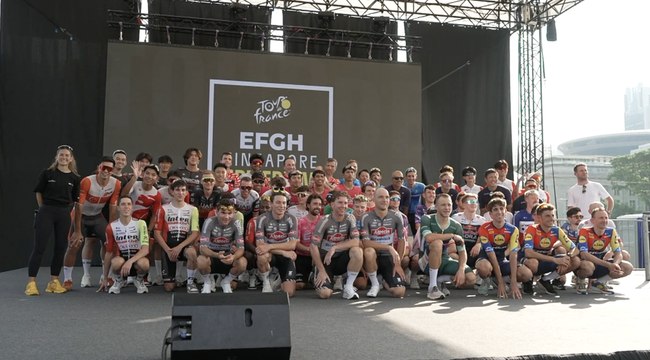 Cyclisme - Tour de France EFGH Singapore Criterium 2025 - Roglic, Cavendish, Milan, Philipsen & CO s'éclatent à Singapour