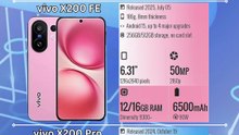 vivo X300 vs vivo X200 FE vs vivo X200 Pro