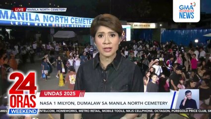 1-million visitors at Manila North Cemetery | 24 Oras Weekend