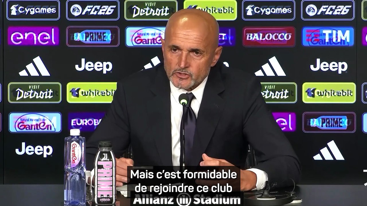 Spalletti : "C'est un sentiment formidable de rejoindre ce club"