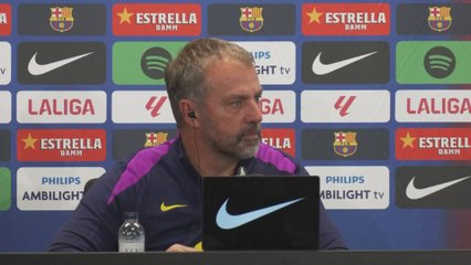 Flick explica la lesión de Pedri y cómo se produjo