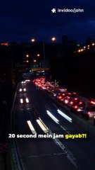 20 सेकेंड में जाम गायब ! #ai #trafic #car #new #facts #tech #traffic #aiintraffic #science