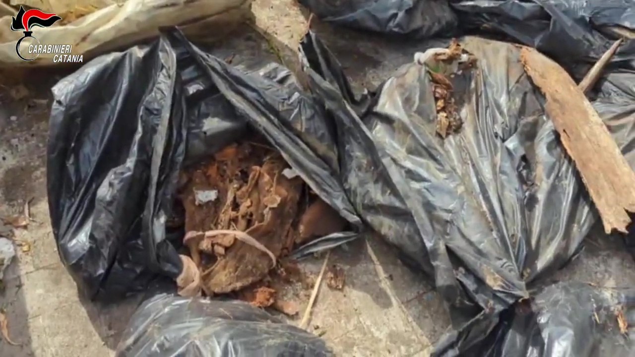 Aci Catena, ossario con decine di teschi e rifiuti speciali nel cimitero: scatta sequestro (01.11.25)