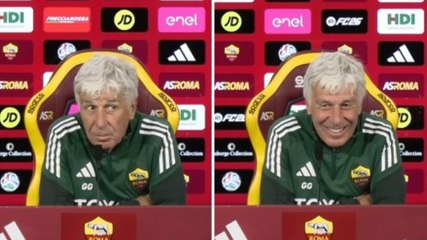 Gatto interrompe Gasperini in conferenza: il momento divertente della giornata 🐱