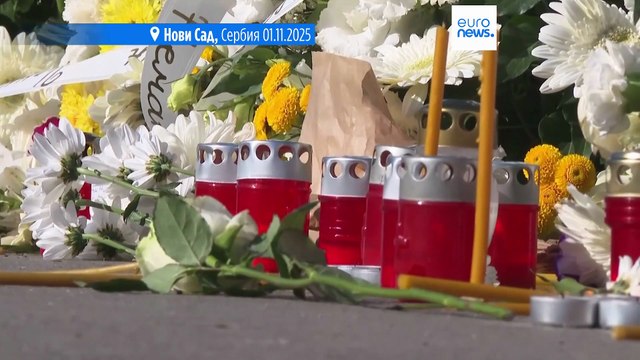 Сербия отмечает годовщину трагедии в Нови-Саде массовыми протестами