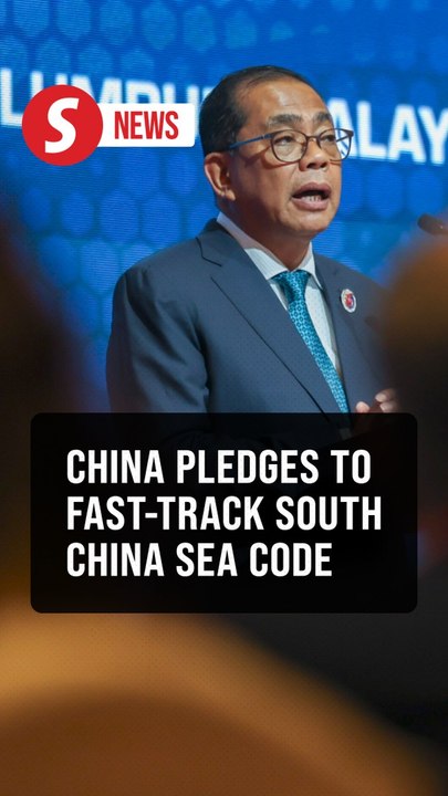 China commits to expediting South China Sea code of conduct, says Khaled