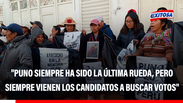 Elecciones 2026: Puno siempre ha sido la última rueda, pero siempre vienen los candidatos a buscar votos , indica especialista
