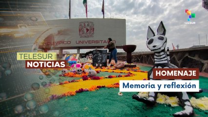 Universidad mexicana realiza festival de ofrendas de Día de Muertos