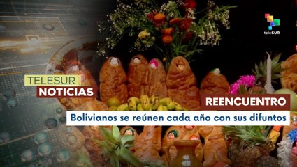 Miles de bolivianos conmemoran el Día de Muertos