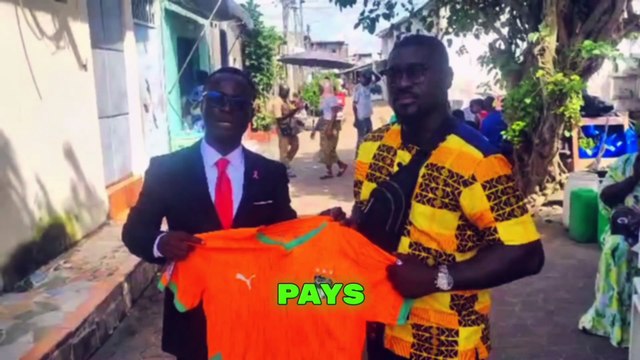 president des jeunes de côte d'ivoire Jean françois Kouassie et le president des jeunes de cocody