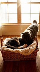 Cats Couple Welcome Their Newborn Kittens | Heartwarming Family Moments 🐱💞🐾