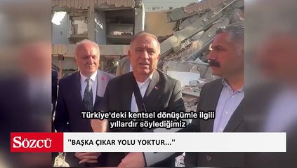 CHP heyeti Gebze'de incelemelerde bulundu: ''Başka çıkar yolu yoktur...''