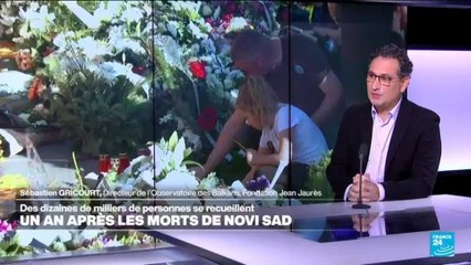 Un an après les morts de Novi Sad : journée de commémoration en Serbie