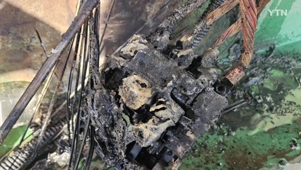 청주예술의전당 실외 공간서 화재...120여 명 대피 소동 / YTN