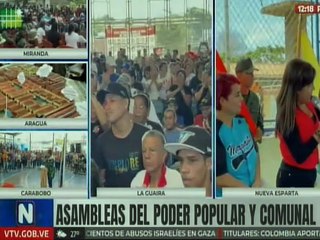La Guaira | Comuna Socialista  Cdte. Hugo Chávez debate proyectos en asamblea popular