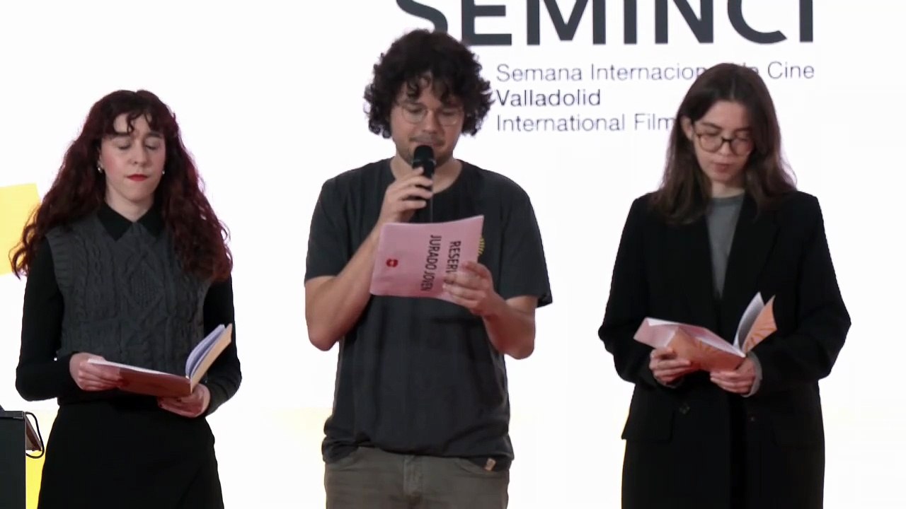 Lectura del palmarés de la Seminci