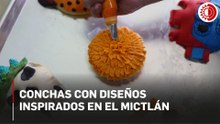Joven repostero reinventa las conchas con diseños inspirados en el Mictlán