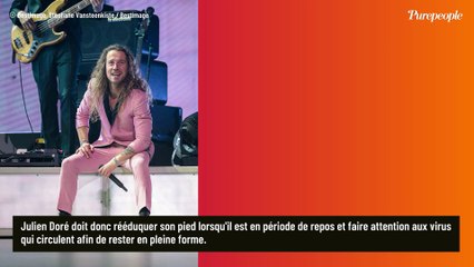 "Je dois faire attention" : Julien Doré évoque son état après un imprévu