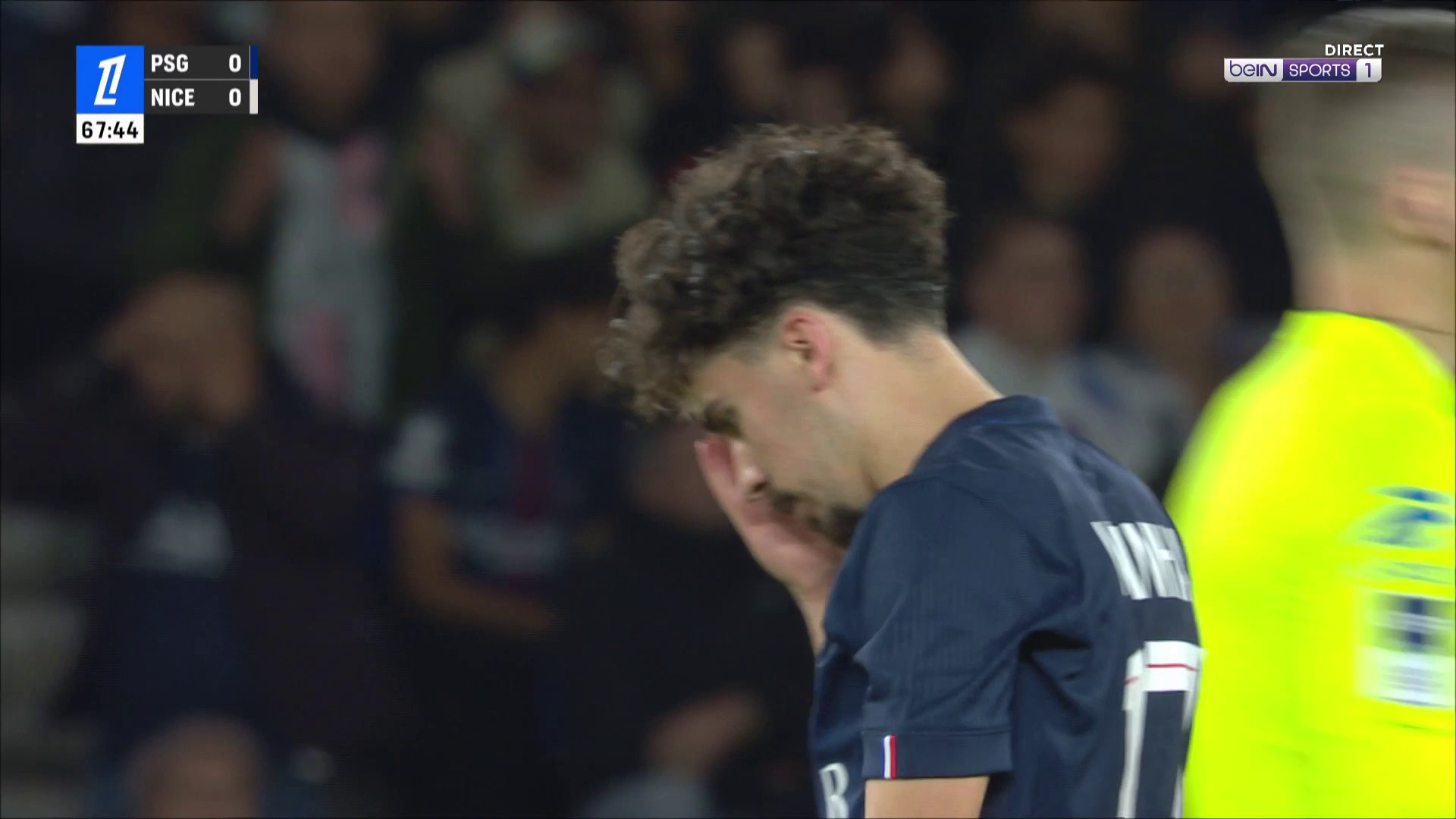 Ligue 1 : Vitinha à deux doigts d'un but sensationnel