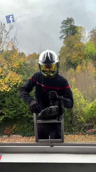 Regardez la vidéo dont tout le monde parle : Les sapeurs-pompiers du Castelrenaudais se sont amusés à parodier le cambriolage du Louvre