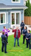 HOA Sent Fake Cops to Arrest Me — But I’m the Chief of Police 😤 #Shorts