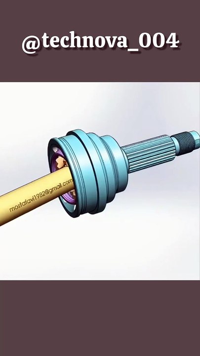 CV Joint Motion Analysis in SolidWorks _ Reverse Engineering & Kinematic Study