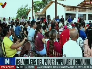 Falcón | Comuna Generalísimo Francisco de Miranda realizaron asambleas de base y exponen proyectos