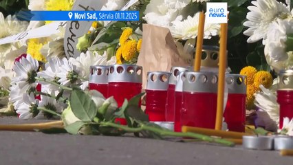 Manifestações em massa previstas para assinalar o primeiro ano da trágica queda de um toldo na estação de comboios de Novi Sad