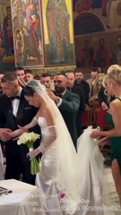 Η στιγμή που παντρεύεται η Στέλλα Πάσσαρη με τον Σωτήρη Αφεντάκη
