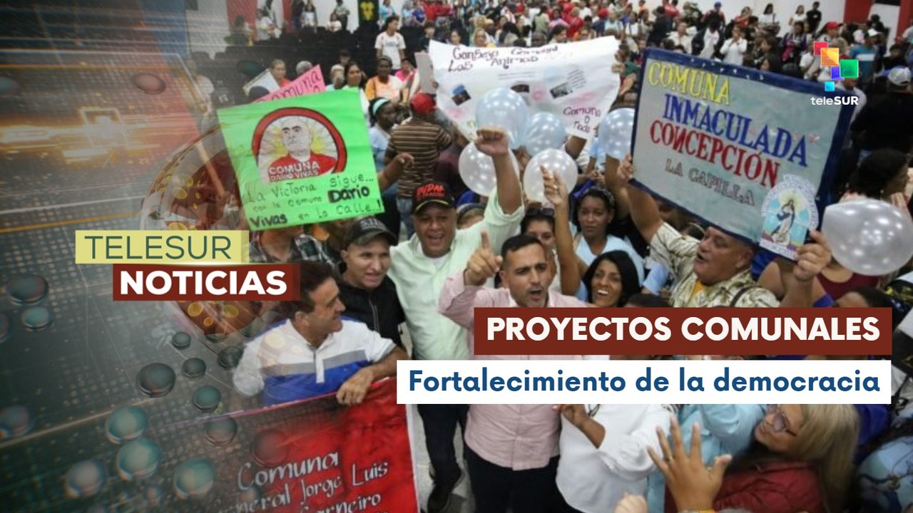 Comunas venezolanas eligen proyectos previo a la 4° consulta popular 2025