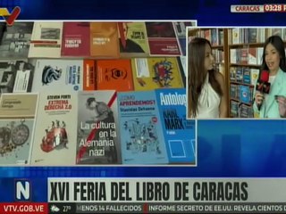 Editorial Océano Venezuela exhibe más de mil 200 obras en XVI Feria del Libro de Caracas