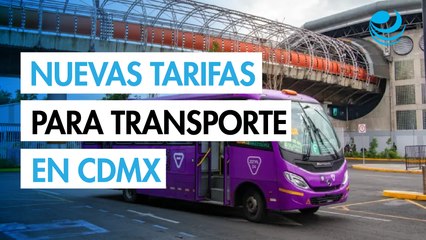 ¿Cómo quedará la tarifa del transporte público en CDMX con el aumento?