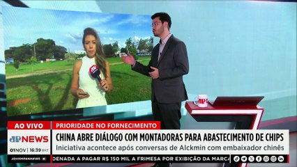 China abre diálogo com montadoras do Brasil para manter abastecimento de chips