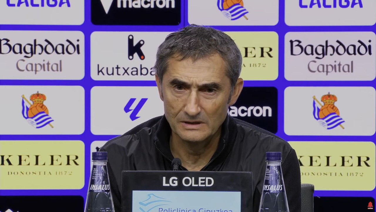 Ernesto Valverde, rueda de prensa completa tras la Real Sociedad 3 - Athletic 2