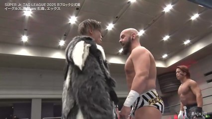 Kosei Fujita & Robbie Eagles vs. Robbie X & Taiji Ishimori - Super Junior Tag League 2025 Block B Match: NJPW Super Junior Tag League 2025 Day 8 (11/1/2025）