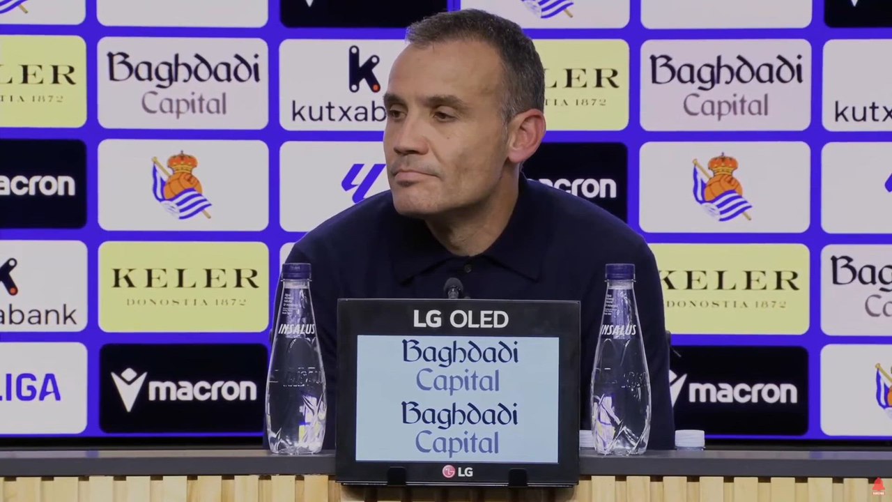 Sergio Francisco, rueda de prensa completa tras el Real Sociedad vs. Athletic Club