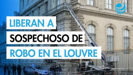 Liberan sin cargos a un sospechoso del robo en el Louvre, pero e imputan a otro