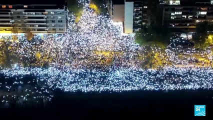 Novi Sad conmemora víctimas del derrumbe mientras familiares exigen justicia