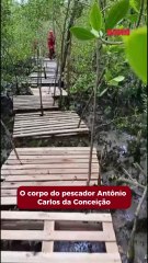Pescador de 45 anos aparece morto em circunstâncias misteriosas
