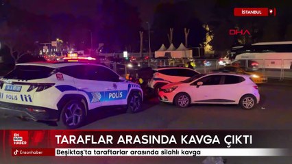 İstanbul'da taraftarlar arasında silahlı kavga