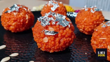 Diwali Special – Motichoor Ladoo | Easy Festive Sweet Recipe | U, Me & Cooking