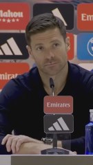 La respuesta de Xabi Alonso en 3" sobre el partido de Vinicius: dejó congelada la sala de prensa