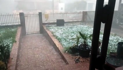 Temporal e granizo causam estragos em cidades do Oeste e em Campo Mourão - 1