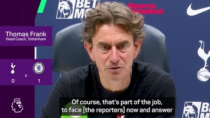 'Burning inside' - Frank seething after defeat to Chelsea