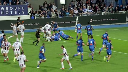TOP 14 - Essai de Marko GAZZOTTI (UBB) - Castres Olympique - Union Bordeaux-Bègles