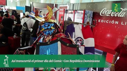 Así transcurrió el primer día del Comic-Con República Dominicana