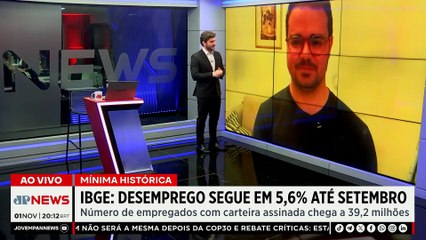 “Desemprego baixo, mas informalidade é alta”, alerta economista sobre novo levantamento do IBGE