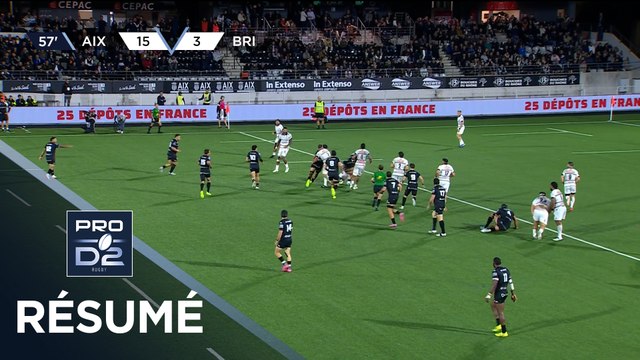 PRO D2 Saison 2025-2026 J09 - Résumé Provence Rugby - CA Brive