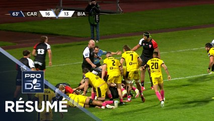 PRO D2 Saison 2025-2026 J09 - Résumé US Carcassonnaise - Biarritz Olympique PB